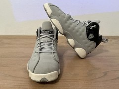 Jordan Shoes Youth Size 6Y Gray Black Team Jordan Basketball Sneakers 820273-020