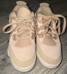 Little Kid’s Jordan 4 Retro Hemp/LT Orewood BRN (HV4385 200)Sz 2Y