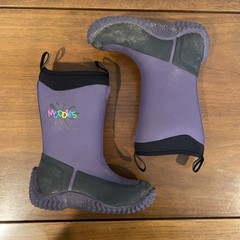 Muddies Wellies Rain Boots Purple Size Kids 12 EU 29