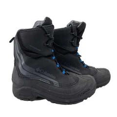 Columbia Black and Blue Synthetic Snow Boots | Perfect for Any Season
