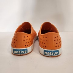NATIVE SHOES Jefferson CLASSIC Orange Lightweight Slip On Big Kids|Juniors 4