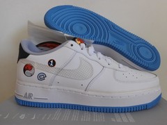 Nike Air Force 1 LV8 1 GS Happy Hoops White-Multi-Grey-Blue Sz 6Y [DM8088-100]