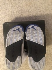 Nike Air Jordan 5 Retro (PS) Stealth 2.0 White/Hyper Royal 440889-140 Size 2Y