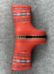 Pendleton Pilot Rock Mid Rain Boots Kids US 13/1 Red Rubber Waterproof