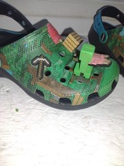 Kids Minecraft crocs