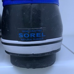 Sorel Toddler 13 Blue Yoot Pac Nylon Waterproof Faux Fur Snow Boots NWT