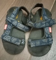 Little Kids Marvel Avengers Sandals Size 8 by Marvel in Blk/Navy Blue / Size 8