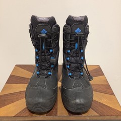 Columbia Youth US 5 Bugaboot Plus IV Omni-Heat Boot Waterproof Winter Snow Black