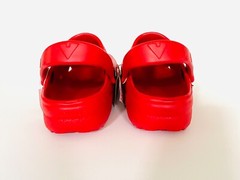 AirWalk Compel 2 Red Black Clogs Mules Shoes Kids 1 2 3 4 13