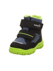 Boys Husky1 Goretex 1006045 Boots, Black Light Green 0000, 23 EU