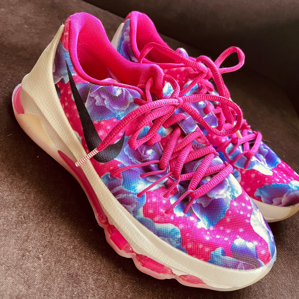 KD VIII (8) „AUNT PEARL“ YOUTH Size 4.0 Women’s 5.5 US Pink Purple