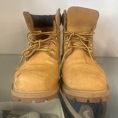 Timberland Boots Brown Suede Premium Water Proof Youth Boys Size 6.5