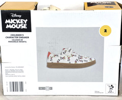 2026 Aldi X Disney Mickey Mouse Children’s Sneaker Size 2 NEW in Box