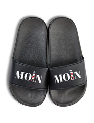 Kids Moin lighthouse ship sandals flip-flops print slogan boy girl