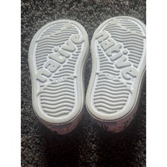 Native Jefferson Disney Mickey Mouse White Slip On Shoes Kids Size C5 FAC-035865