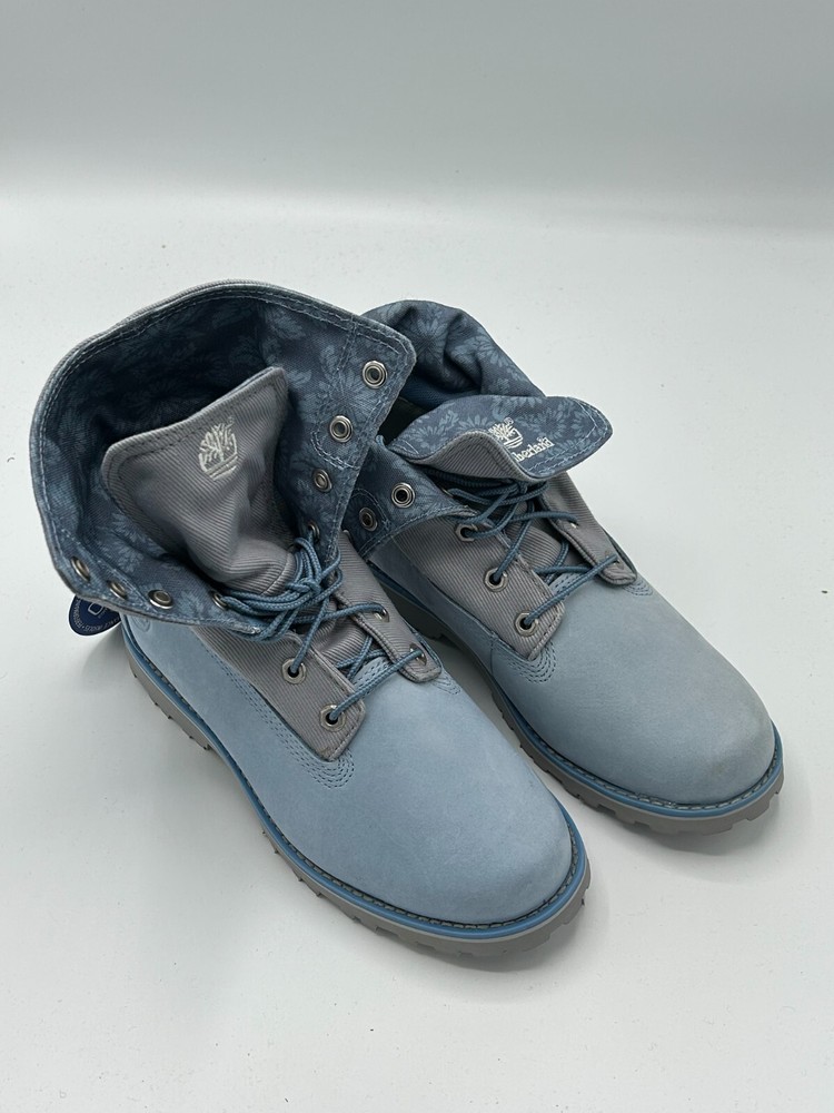 SALE TIMBERLAND AUTH FOLD DOWN BLUE TB0A1545 Size 4C – 4Y BRAND NEW