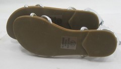SILVER Open toe Cute Shoes Sandals GIRL Size 11