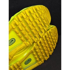 Nike Air Max 2013 Volt Yellow Black Kids Running Shoes 555426-700 7Y