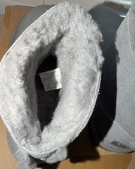 Koolaburra by UGG K Koola Star Mini Gray Suede Bootie Glitter Star US 1
