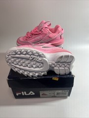 Fila Disruptor II EXP Little Kid’s Shoes Sz 12.5 Pink-White 3XM01562-668