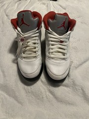 Size 7 (GS) – Jordan 5 Retro 2020 Mid Fire Red