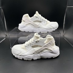 Nike Air Huarache Run (654275-110) „White/Pure Platinum“ Grade School Sneakers