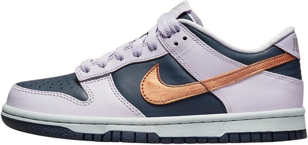 Big Kid’s Nike Dunk Low SE Thunder Blue/Metallic Copper (DX1663 400)