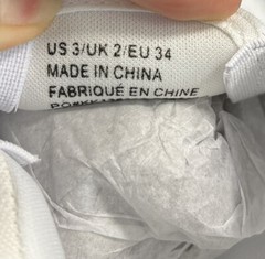 FabKids Unisex Classic Slip On Sneaker White Little Kids US SIZE 3