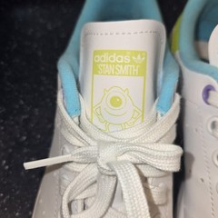 Adidas Stan Smith Monsters Inc Mike Sulley Kids Youth Sneaker Sz 5.5 GY3532