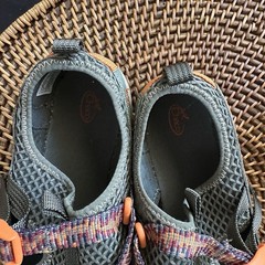 Chaco ODESSEY Close Toe Kids Green Mesh Water Hiking Sandal Shoe Size 5 New