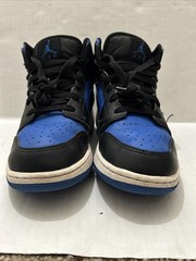 Nike Air Jordan 1 Mid Boys Size 6.5 YOUTH Sneaker Shoes Royal Blue DQ8423-042