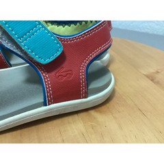 See Kai Run Basics Water Friendly Sandals Kids 11 Red Blue Colorblock Strappy