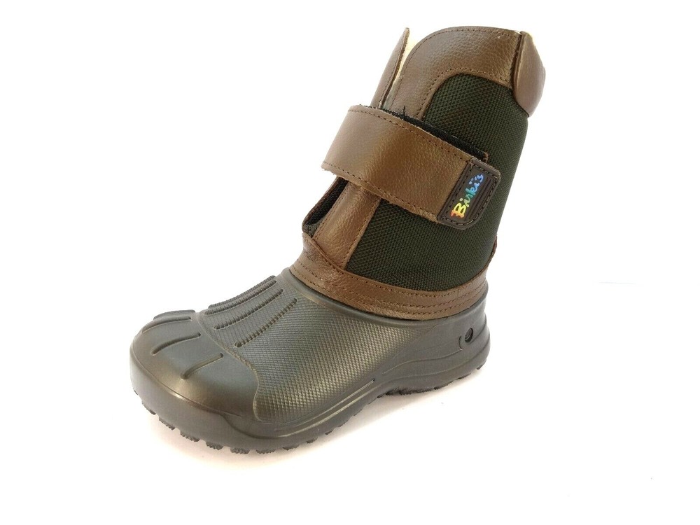 Birkenstock Birkis Fun Boot Kids Boots Ankle Boots Brown Unisex NEW 32