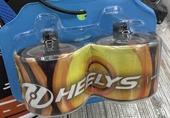 Heelys Wheel Shoe Skate Kids Sz 7 Youth Pokémon Blue Black Red Heel skating shoe
