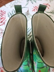 Kid Made Modern Rain Boots Size L 10-12 Bug Camo Garden Rain Boots