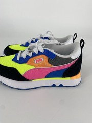 PUMA Rider Fv Future Vintage Lace Up Youth Girls Multi Sneakers Casual Shoes 2C