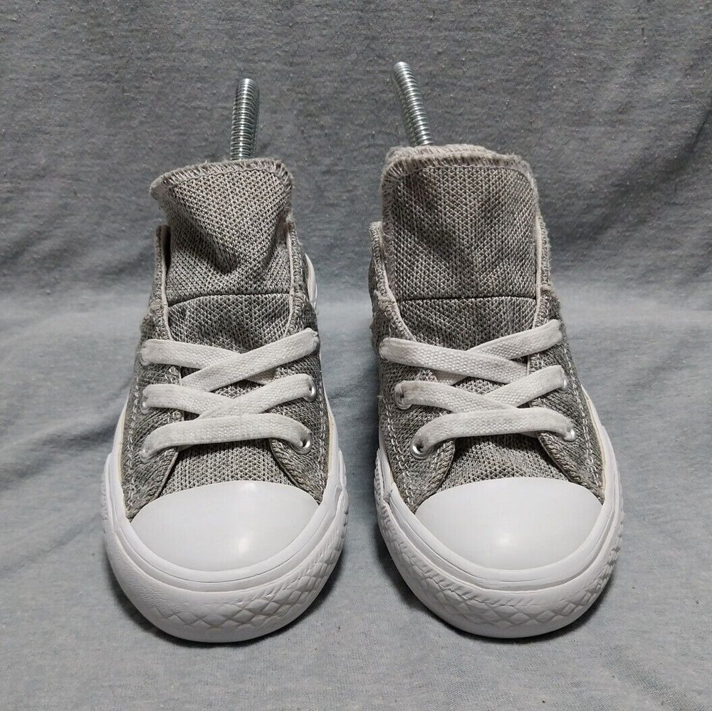Converse, 662122F, Junior Size 13, Gray, Double tongue,