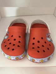 Super Mario Kid Crocs Size C7