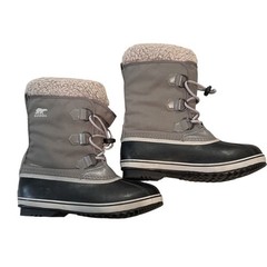 Sorel Winter Yoot Pac Nylon Waterproof Snow Boots Kids Sz 7 Women’s Sz 8.5 or 9