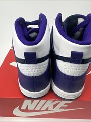 Nike Dunk High Midnight Navy White GS DH9751-100 White/Purple Size 4.5Y