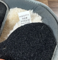 HOBiBEAR -Kids Snow Boots Winter Waterproof Cold Weather Shoes-SIZE 1/1.5 – EU32
