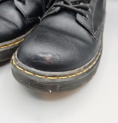 Doc Dr. Martens Zavala J Black Combat Boots Sz 4