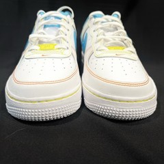 Nike Air Force 1 LV8 WCRD White Blue Green FJ4614-100 Sz 5.5 Youth Womens 7 NEW