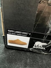 Sorel Youth Lanner Ridge II Camel Brown Various Sizes (a7)