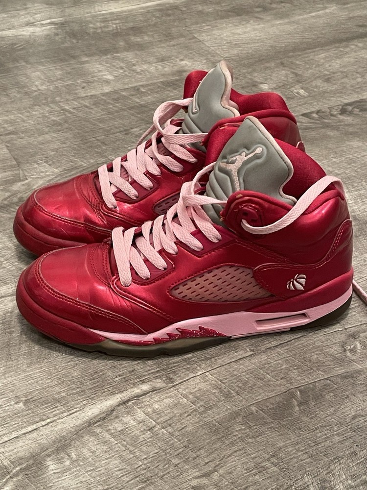 Size 5.5 – Jordan 5 Retro Mid Valentines Day (Gym Red/Ion Pink)