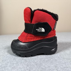 The North Face Alpenglow II Boots Toddler Size 4 Waterproof Fiery Red Black