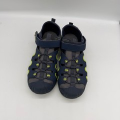 Merrell Hydro Hiker Navy Lime Green Kids Hiking Sandals Size 3M