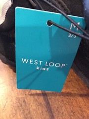 West Loop size Medium 2-3 Kids Aqua Shoes Green Black Water Summer Beach Shoes