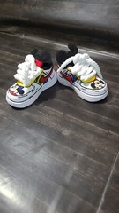 Custom Mickey Mouse Sneakers | Birthday gift | Kids Custom Shoes