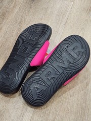 Under Armour Ansa Fixed Pink Black Slide Sandal Shoes Size 1.5 NWT
